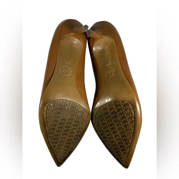 Michael Kors Tan Leather Heels - Picture 6 of 6